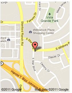 example of Google map screen shot